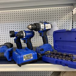 Kobalt Power Tool Set 