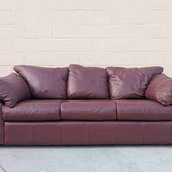 Leather couch