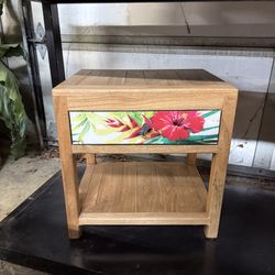 Floor Model Sale! Tropical Night Stand End Table 