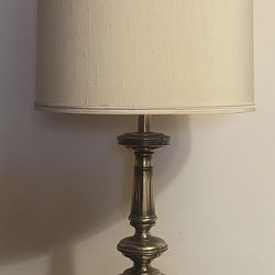 Vintage Stifle Hollywood Regency Brass Table Lamp