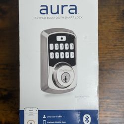 Kwikset Aura smart keypad door lock brand new