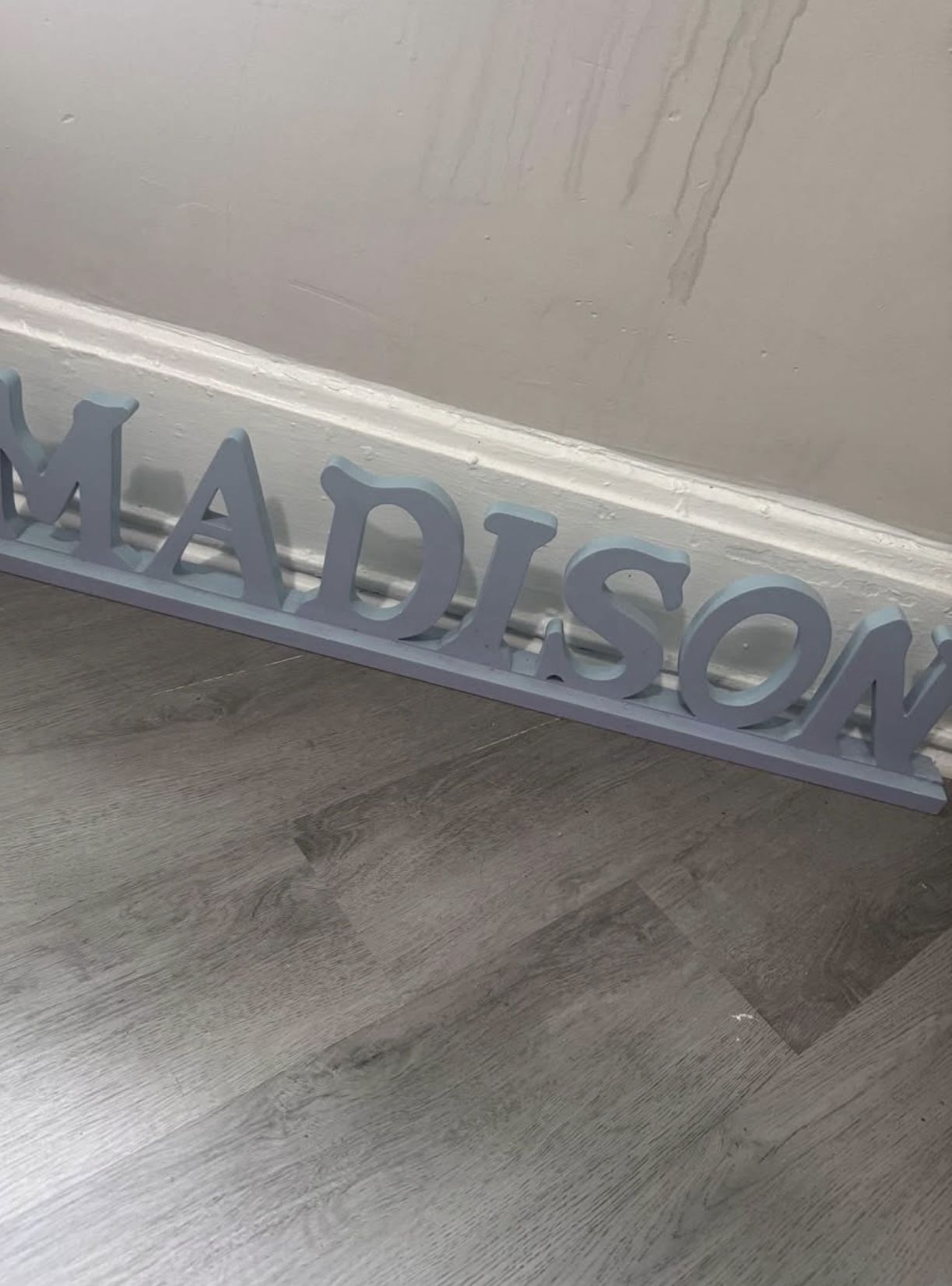Wooden Name sign