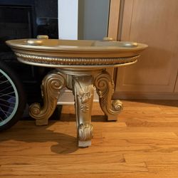 Side Table, No Glass Top 