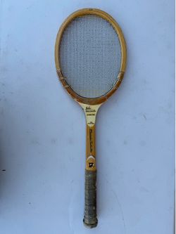 Rawlings John Newcombe Signature Wooden Tennis Racquet