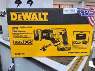 DeWalt Compact Reciprocating Saw Kit