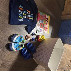 Toddler kids shoes cloths supplies lot