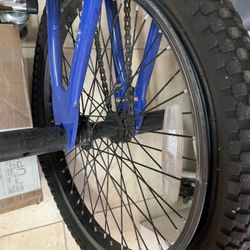 Bmx Bike Deflated Tires