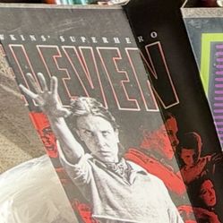 Box Of STRANGER THINGS ELEVEN HAWKINS SUPERHEROES posters