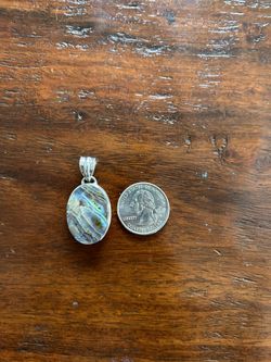 Abalone Stone Pendant 