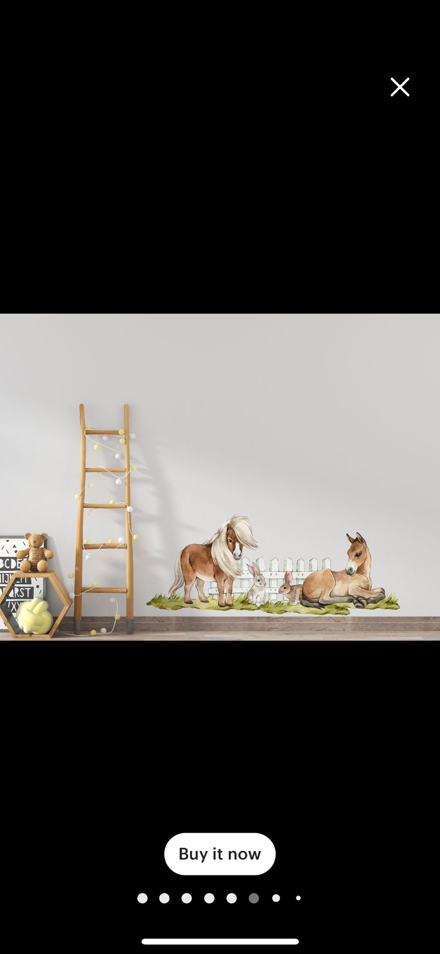 NEW horse/duck wall decal 