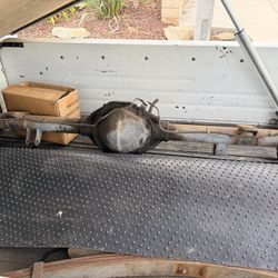 C10 8.5-inch 10-bolt rear end.