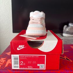 Nike Mid 2s Pink : SIZE 2c
