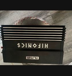 Hifonics amps brand new