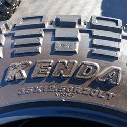2 Llantas Lt 35 X 12.50 R17 Kenda Klever 