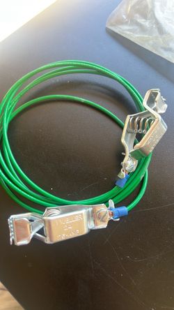 Mueller 24 25-Amp Ground Clamp with Green Wire