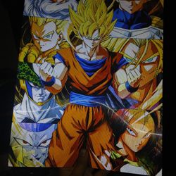 3D Dragon Ball Z & Super Moving Picture Art — Fast Sale