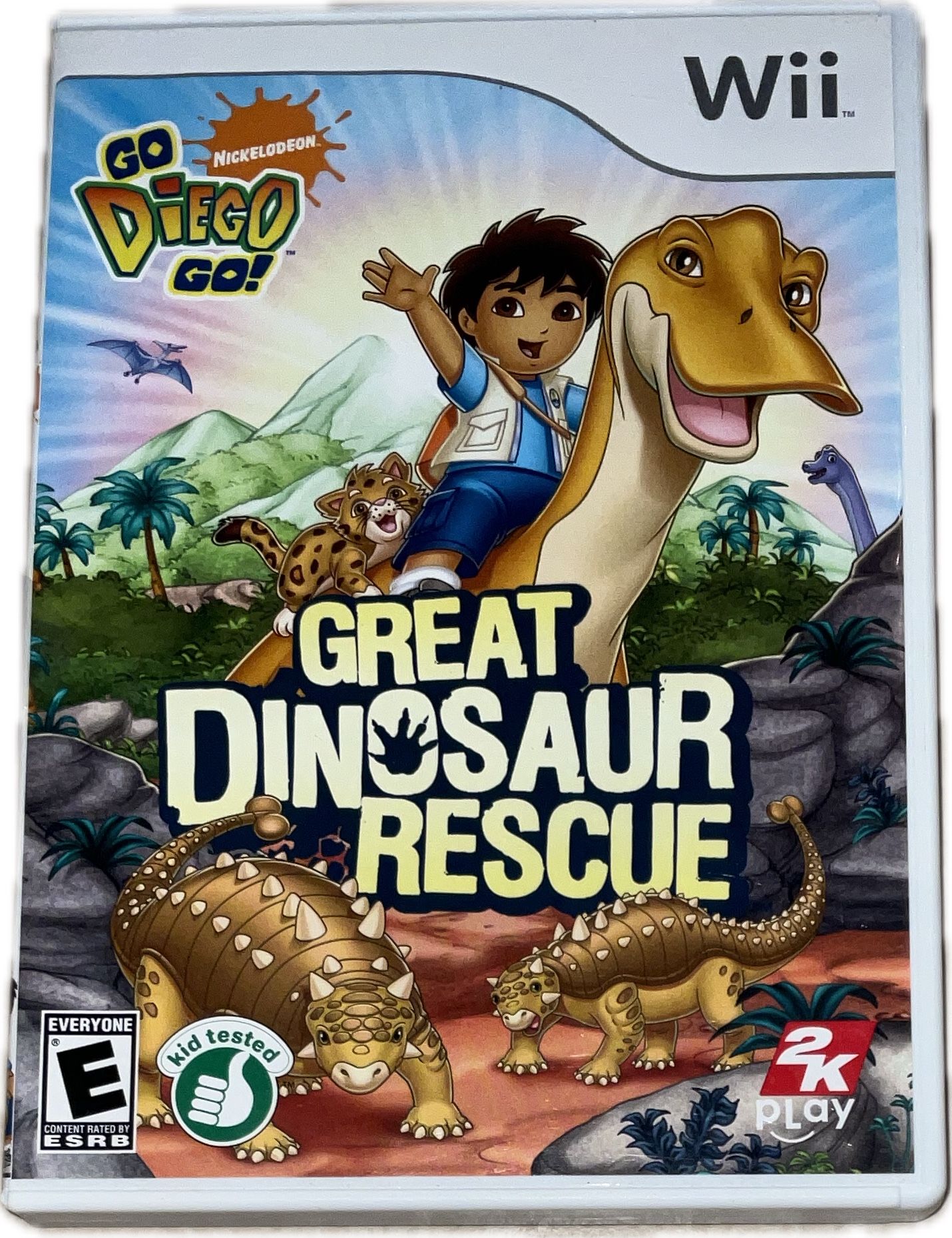 Go, Diego, Go Great Dinosaur Rescue (Nintendo Wii, 2008)