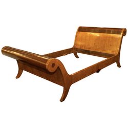 Hickory White Genesis Collection King Sleigh Bed