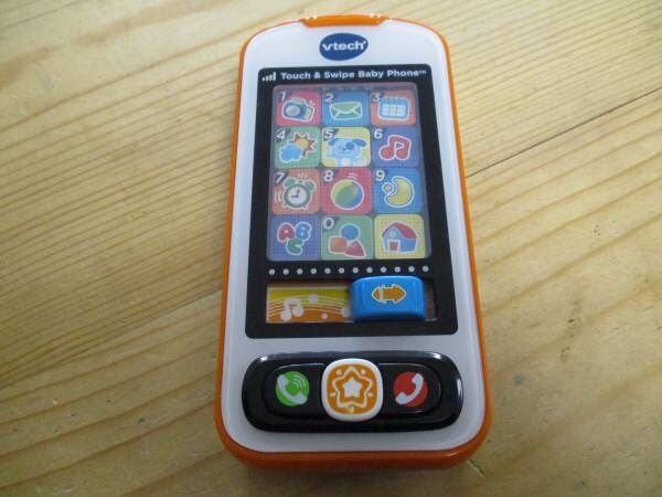 vtech touch & swipe baby phone toy toddler