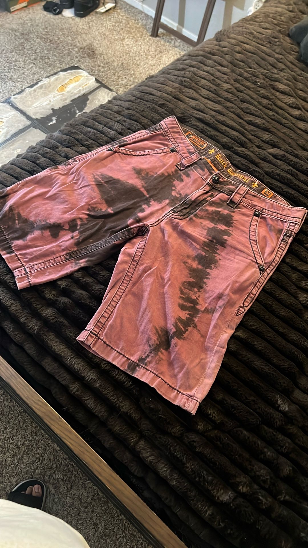 Rock Revivals Red Shorts 