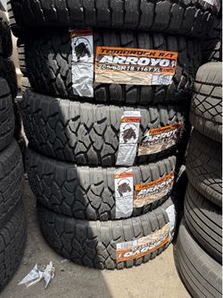 265/65/18 arroyo rt 4 New tires installation and balance 50,000 Miles Warranty