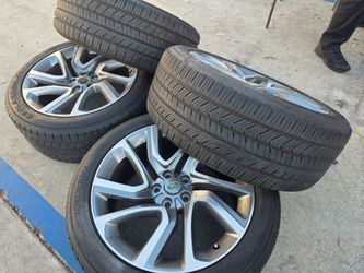 OEM 21" LAND ROVER wheels 2021 with YOKOHAMA GEOLANDER tires