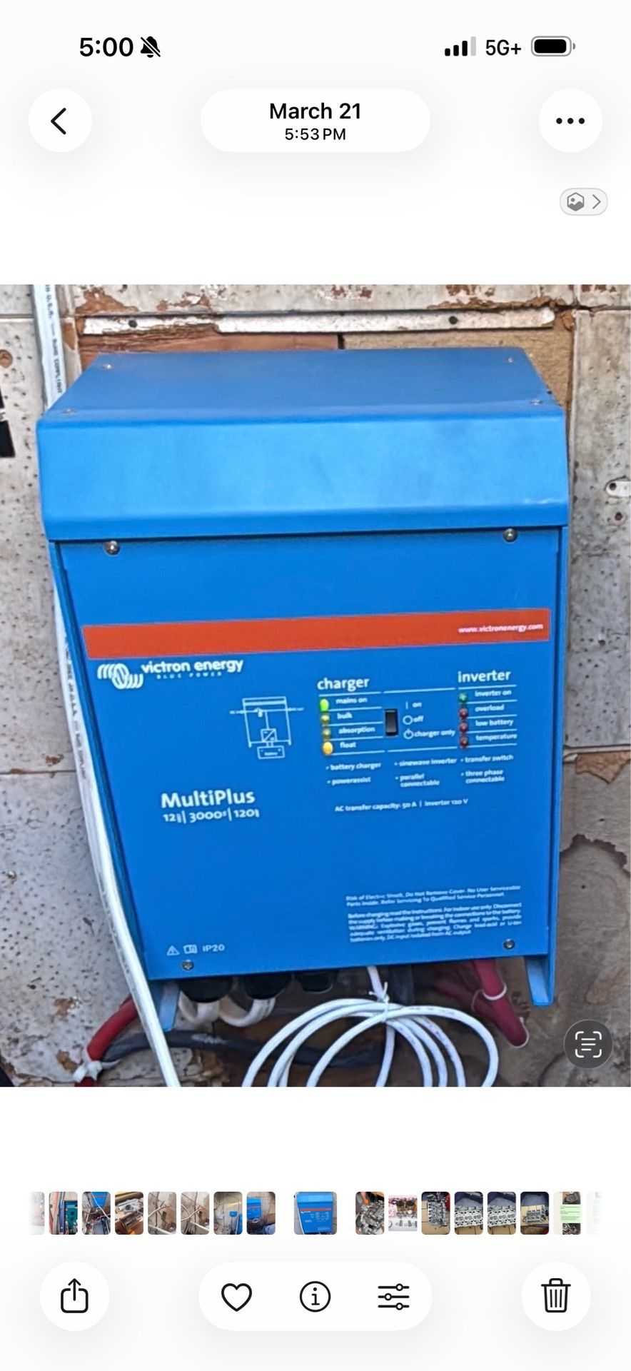 Victron 12/3000/70 multiplus