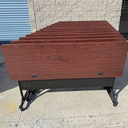 72”x24” Mobile Foldable Conference Table / Training Table