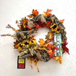 Seasonal Decor: Handcrafted Fall Wreaths - Dallas