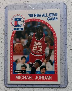 1989-90 NBA Hoops - All-Star Game #21 Michael Jordan