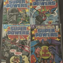 DC Super Powers Comic Books No. 3-6