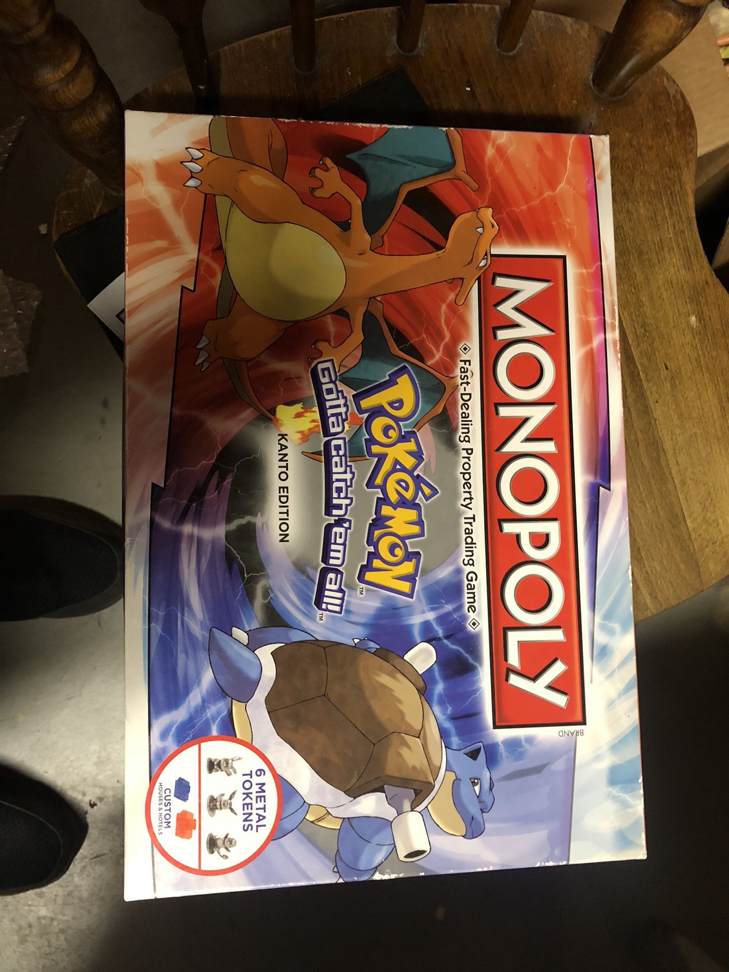 Pokémon Monopoly Kanto edition. Complete