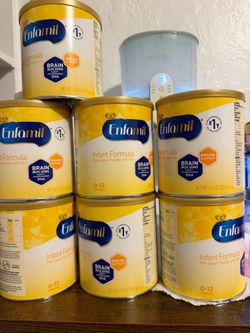 Enfamil Infant Formula 12.5 oz Cans x6