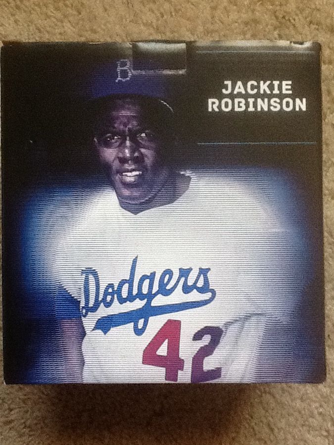 Jackie Robinson Statue Bobblehead Dodgers Bobble Head Dodger SGA