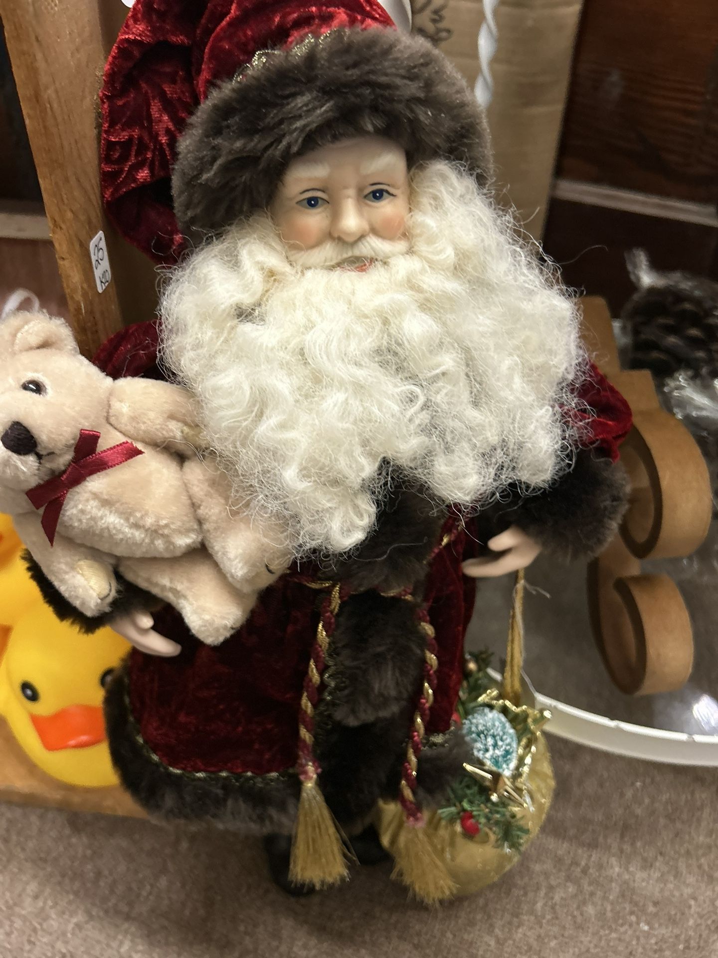 Vintage Santa Figurine