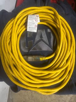 Yellow Heavy-Duty Extension Cord