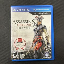Assassin's Creed III: Liberation (Sony PlayStation Vita, 2012)