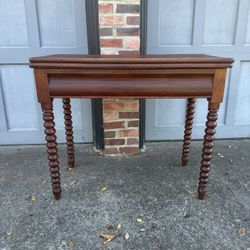 Antique Console Card Table - 1850s