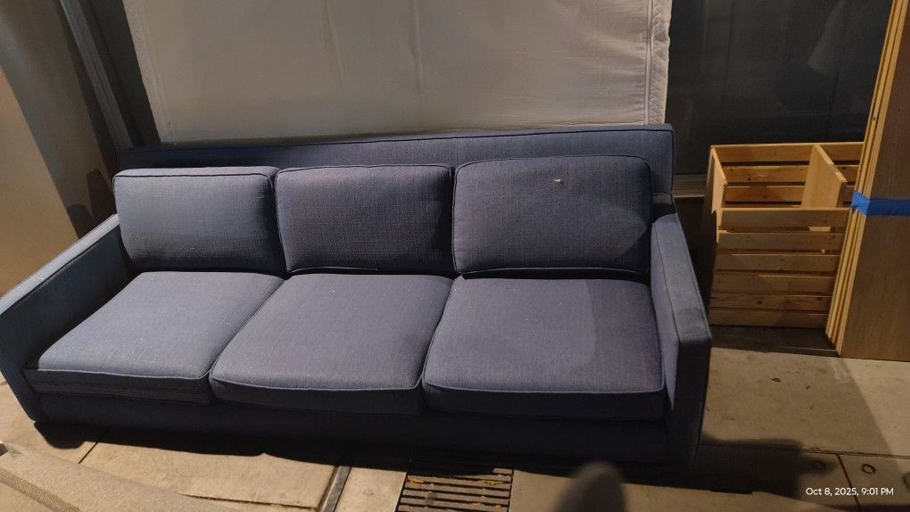 Create And Barrel Sofa