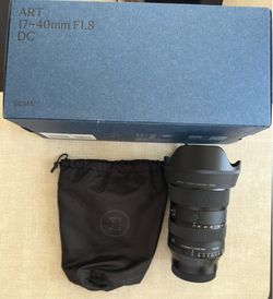 Sigma 17-40mm  f/1.8      ( E-Mount )