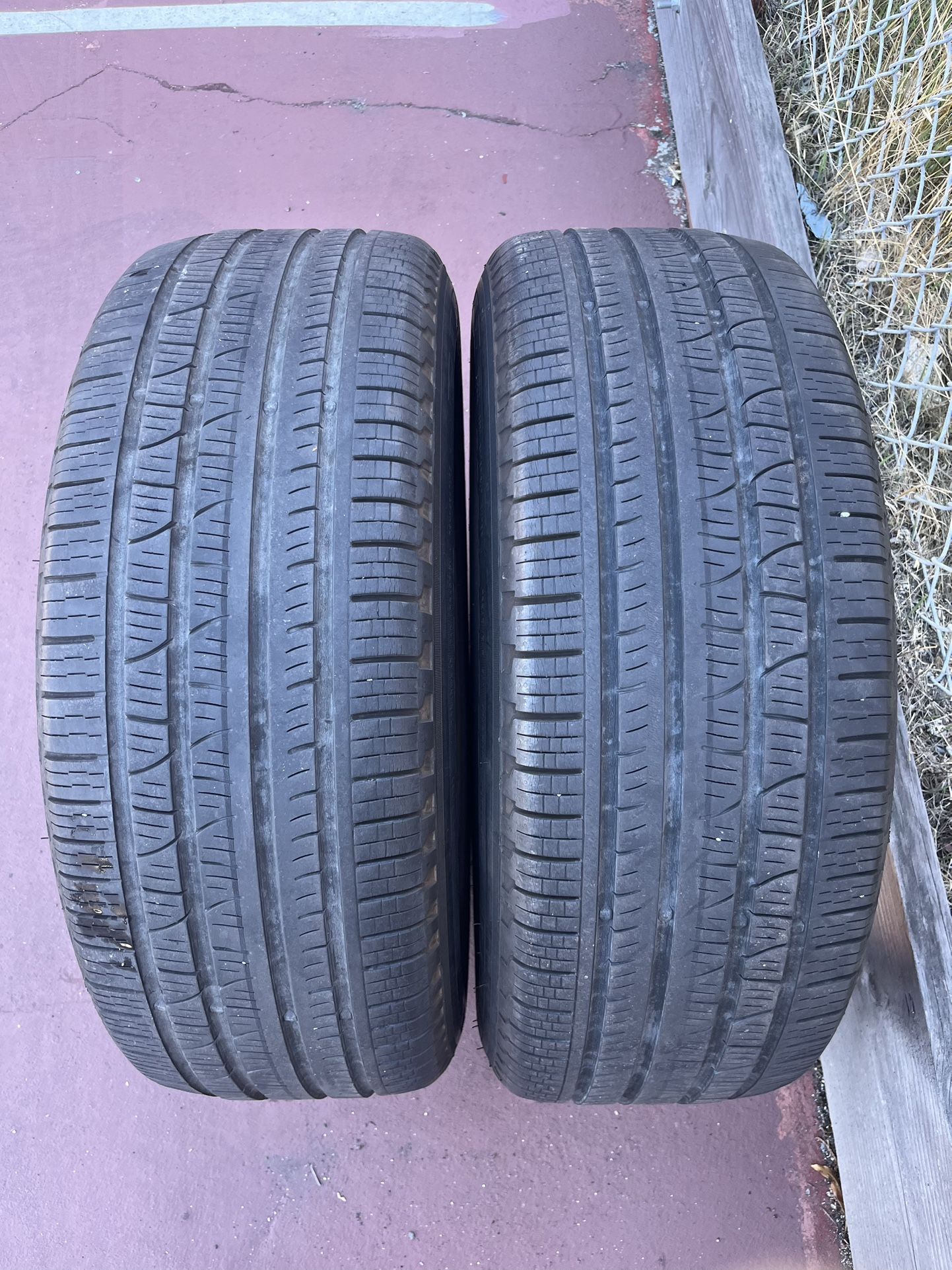Used 235 65,18 inch tires, good condition, ready to mount, 10.025