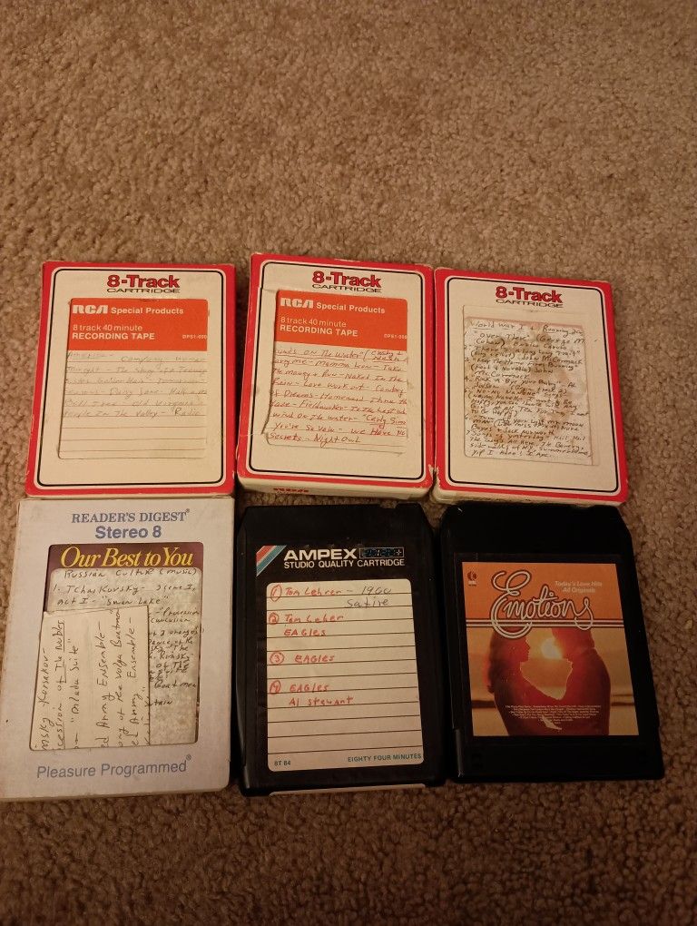 8 Track Cartridges