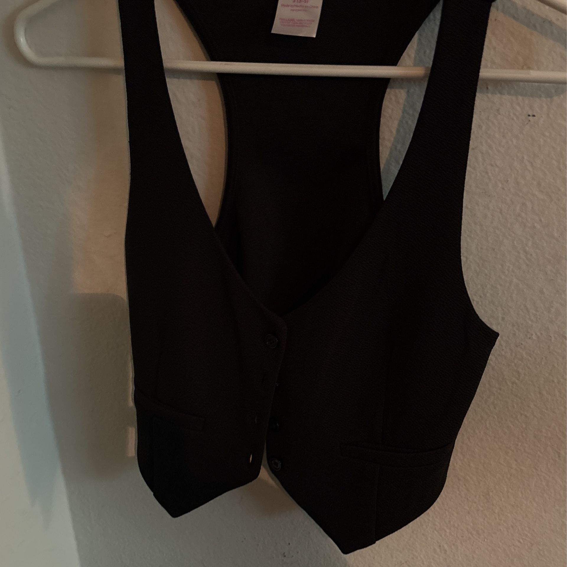 Women’s Size Small Black Vest