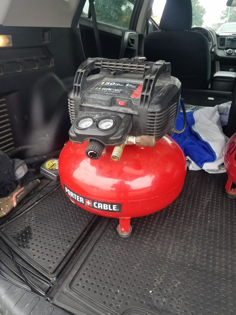 Porter cable 6g electric air compressor