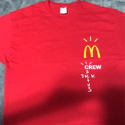 Travis Scott McDonald’s Shirt
