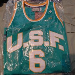 Bill Russell 2x College Jersey