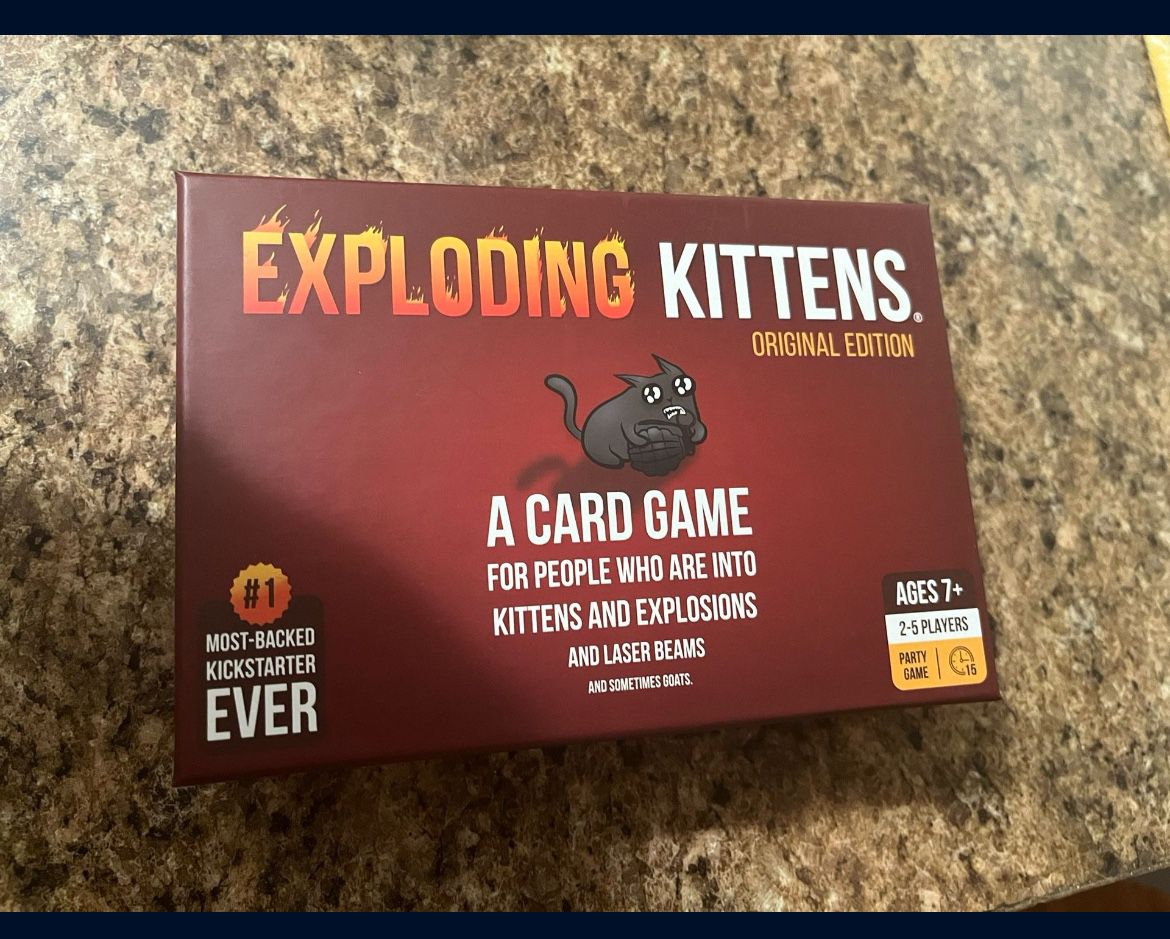 Board Game Exploding Kittens