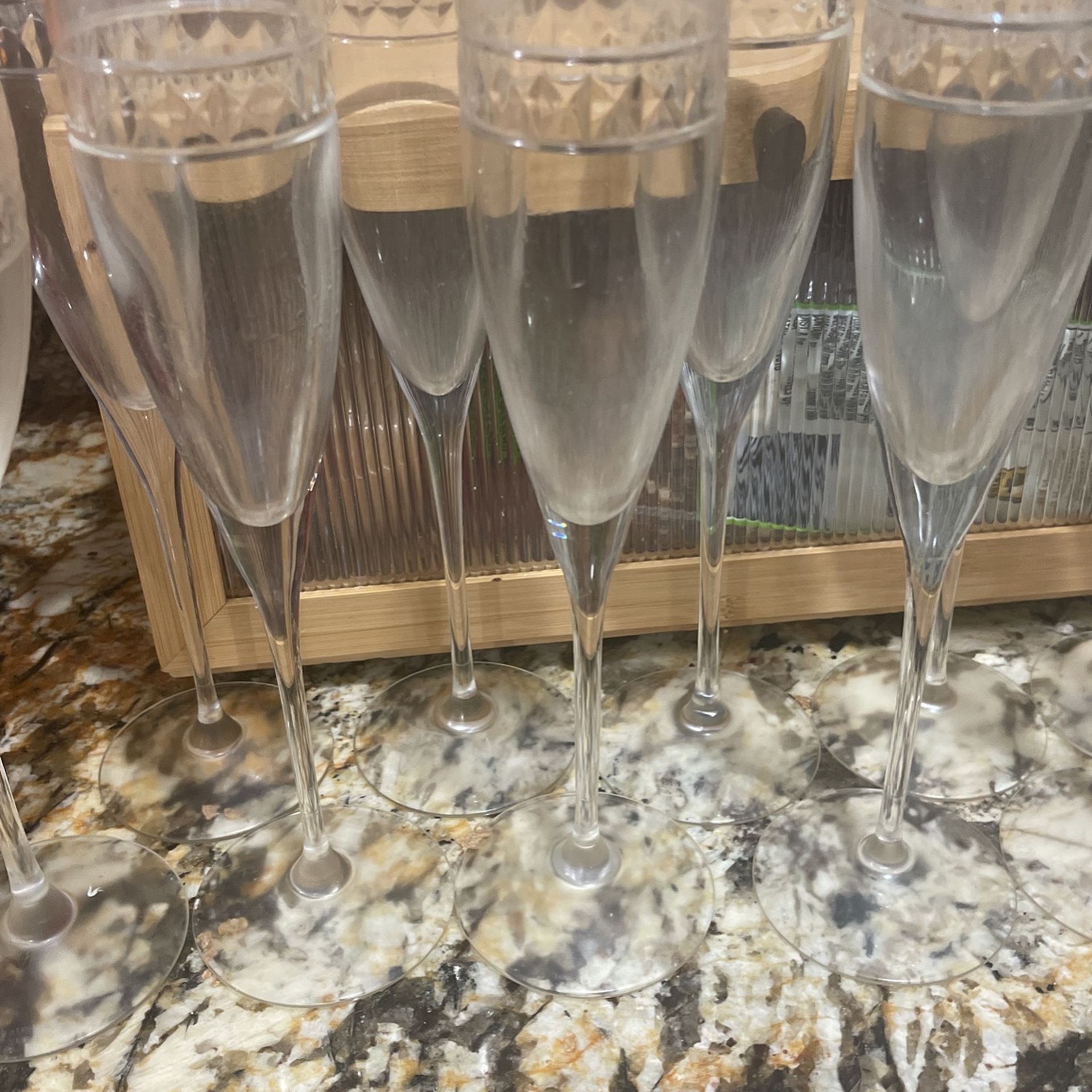 Kate Spade 10-piece Glass Champagne Flute And Wine Set - Wedding Series