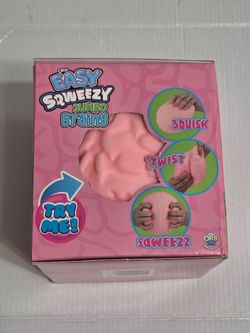 Easy sqweezy jumbo brainy squishy