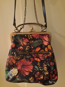 Patricia Nash purse Tropical Escape floral 10th anniversary purse